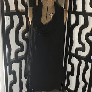 INC Plus Size Turtle Neck Sleeveless Dress
